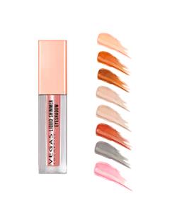 Υγρή σκιά ματιών με γκλίτερ