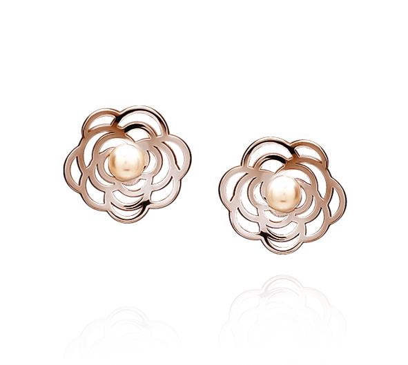 Stud Earrings "Pearl"